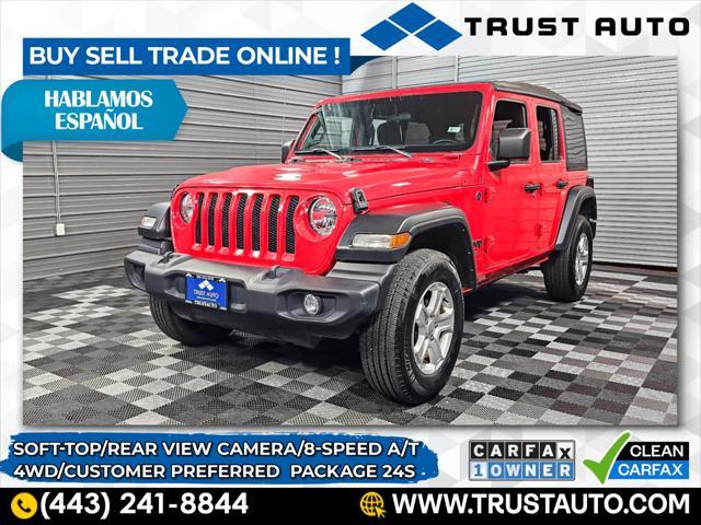 used 2022 Jeep Wrangler Unlimited car, priced at $29,995