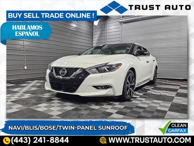 used 2018 Nissan Maxima car, priced at $23,995