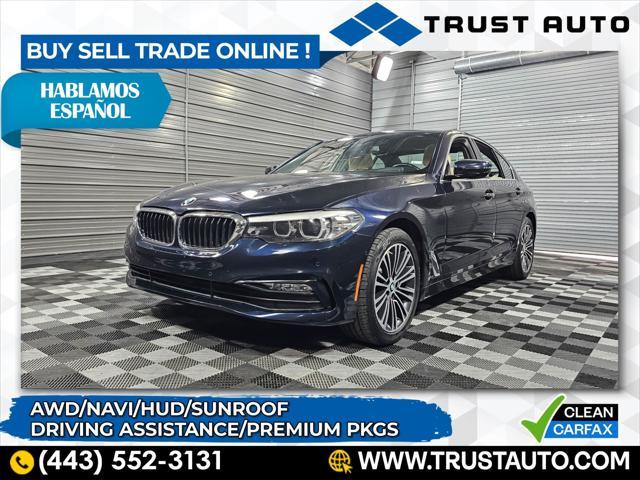 used 2017 BMW 530 car, priced at $21,695