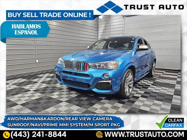 used 2016 BMW X4 car, priced at $25,995