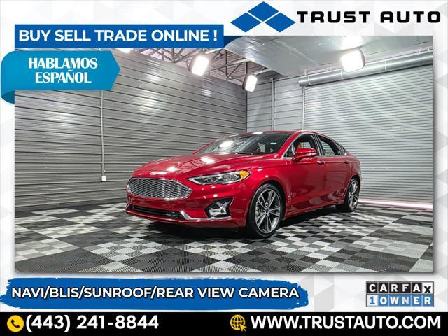 used 2020 Ford Fusion car, priced at $22,695
