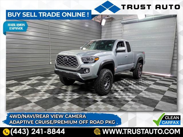 used 2022 Toyota Tacoma car, priced at $34,495