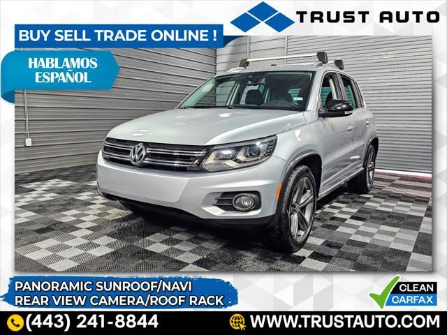 used 2017 Volkswagen Tiguan car, priced at $12,195