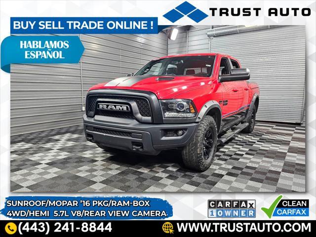 used 2016 Ram 1500 car, priced at $29,495