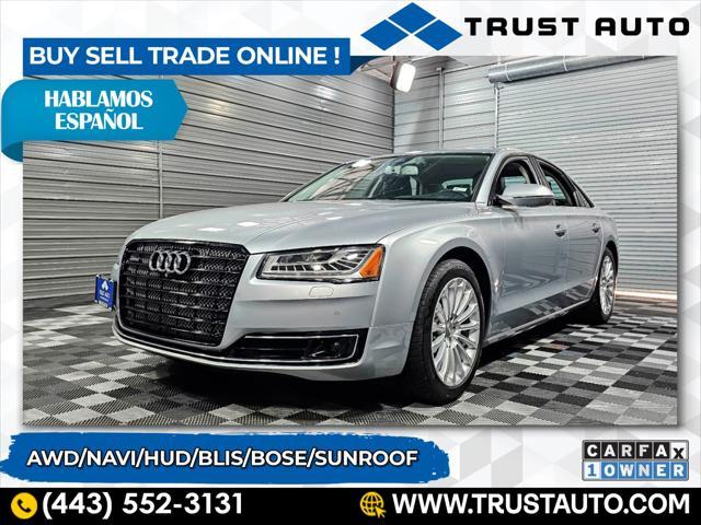 used 2017 Audi A8 car, priced at $24,995
