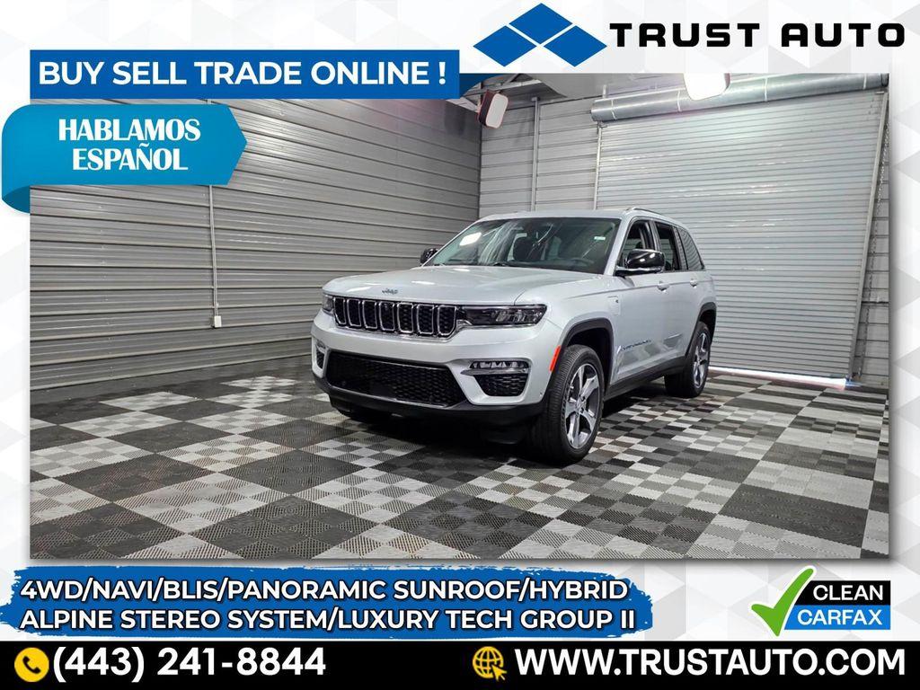 used 2023 Jeep Grand Cherokee 4xe car, priced at $27,195