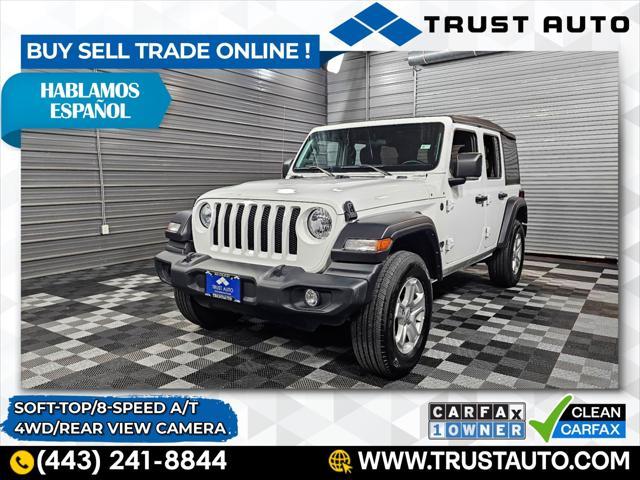 used 2022 Jeep Wrangler Unlimited car, priced at $30,295