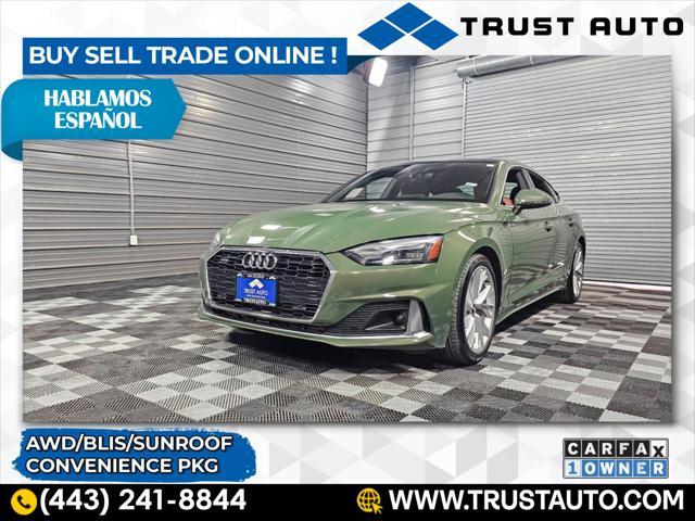 used 2020 Audi A5 Sportback car, priced at $24,595