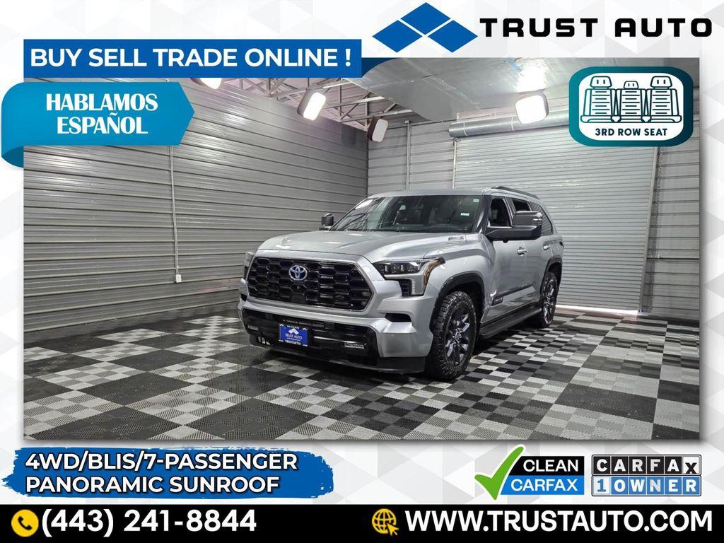 used 2023 Toyota Sequoia car, priced at $67,395