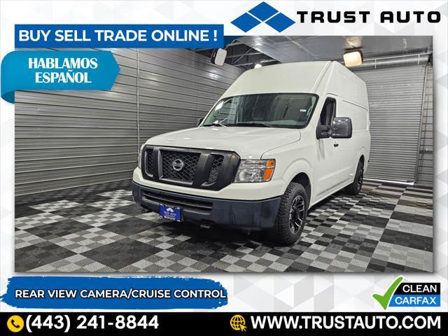 used 2019 Nissan NV Cargo NV2500 HD car, priced at $32,995