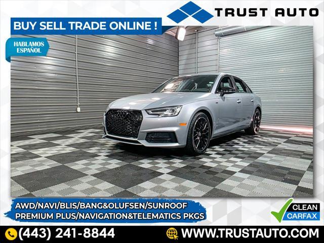 used 2018 Audi A4 car, priced at $22,495