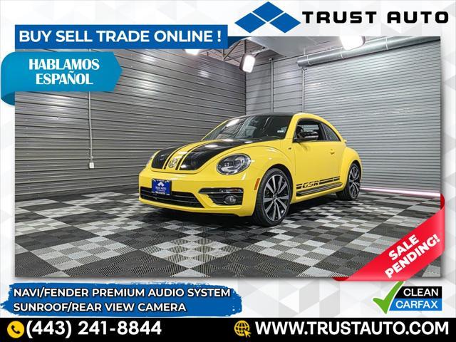 used 2014 Volkswagen Beetle car, priced at $20,295