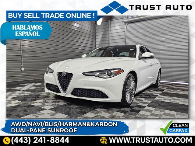 used 2020 Alfa Romeo Giulia car, priced at $24,395