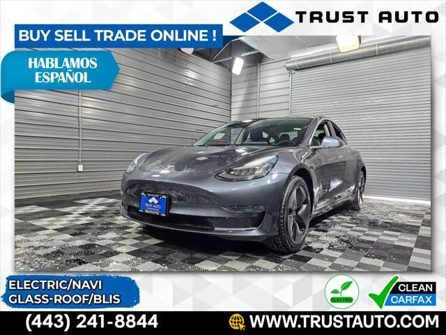 used 2019 Tesla Model 3 car, priced at $24,295