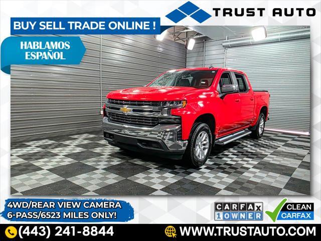 used 2021 Chevrolet Silverado 1500 car, priced at $36,595