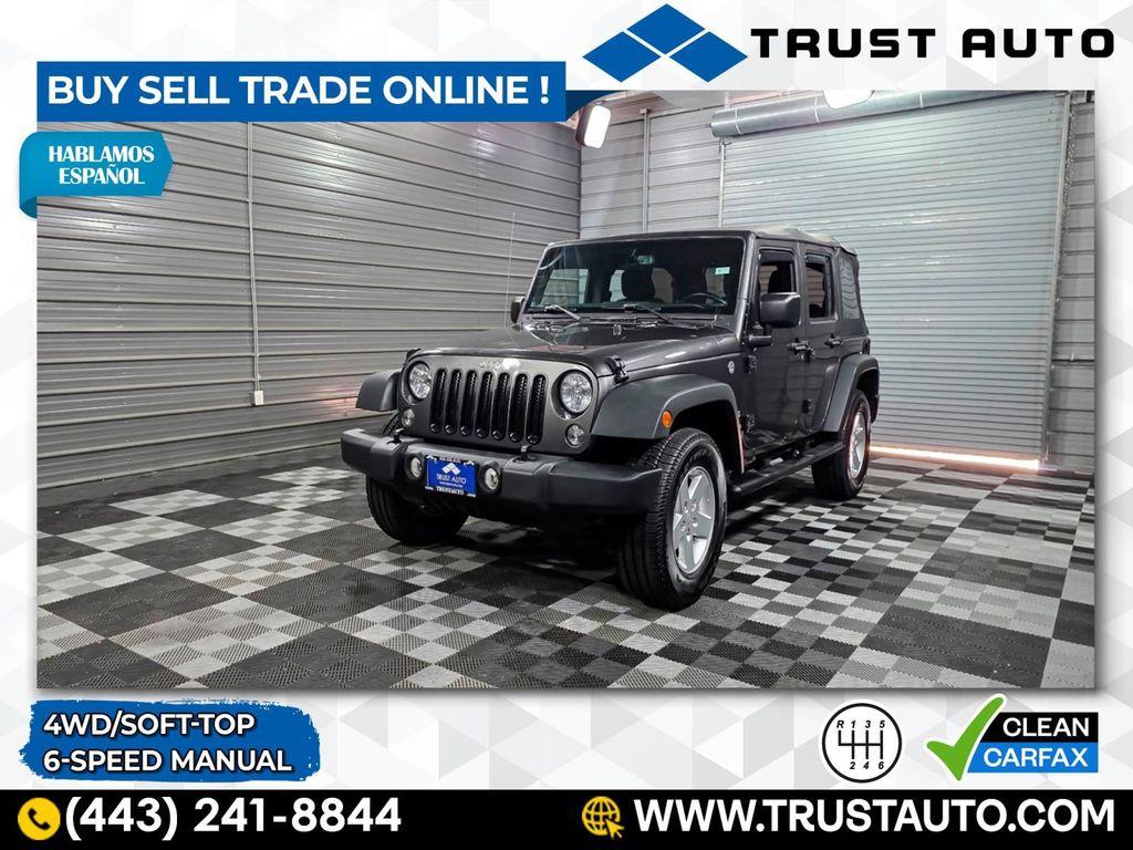 used 2017 Jeep Wrangler Unlimited car, priced at $23,495