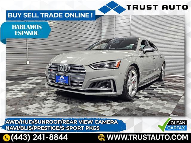 used 2019 Audi S5 car, priced at $38,395