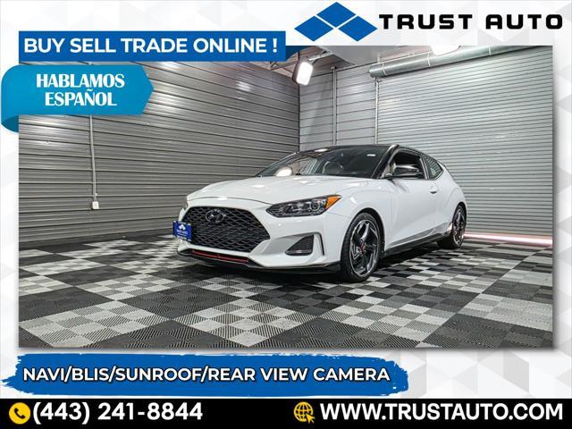 used 2019 Hyundai Veloster car, priced at $16,995