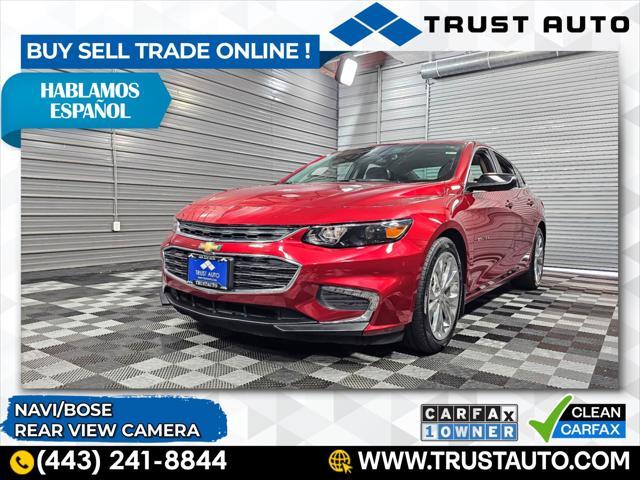 used 2017 Chevrolet Malibu car, priced at $20,295