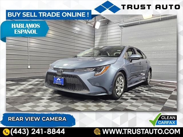 used 2021 Toyota Corolla car, priced at $19,295