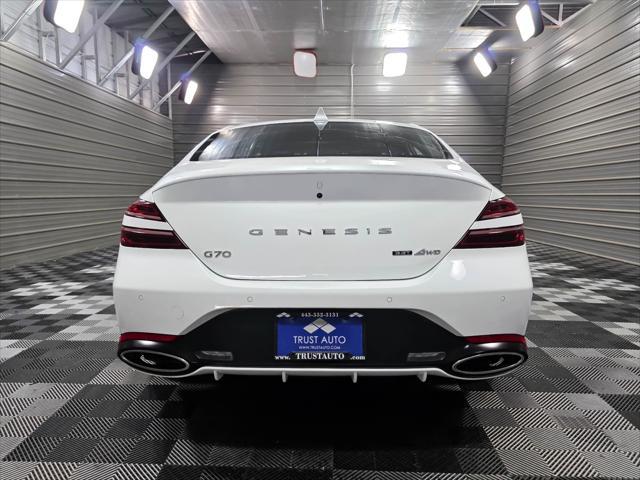 used 2023 Genesis G70 car, priced at $38,995