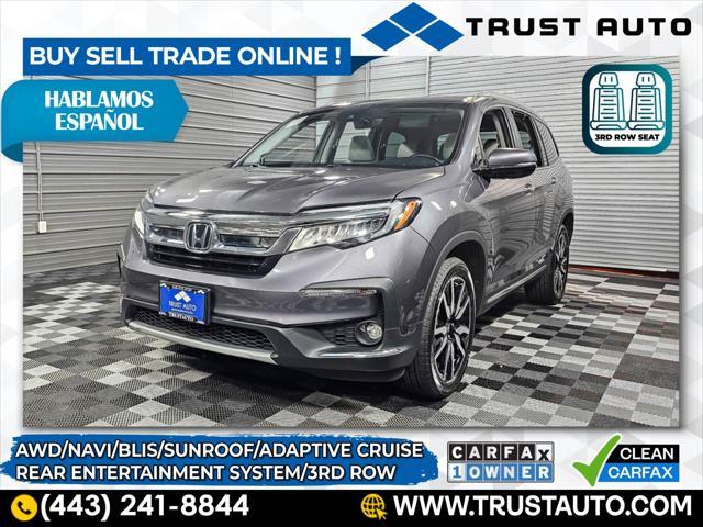 used 2021 Honda Pilot car, priced at $27,295