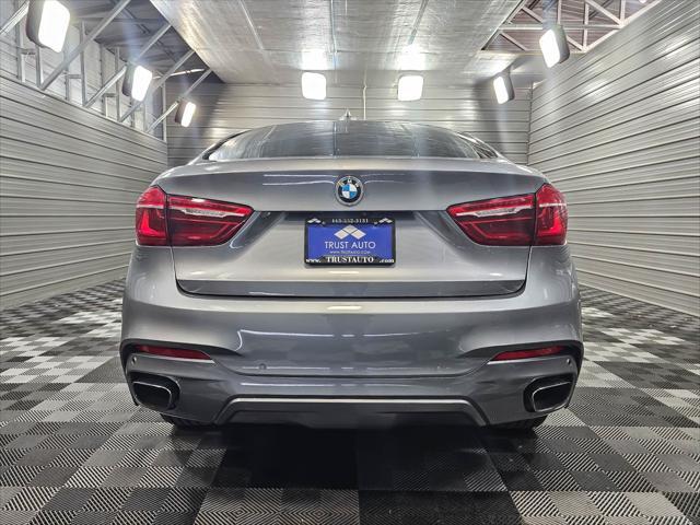 used 2018 BMW X6 car, priced at $34,995