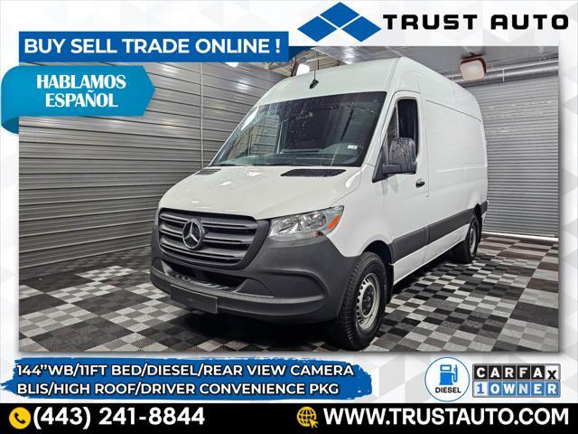 used 2021 Mercedes-Benz Sprinter 2500 car, priced at $39,995