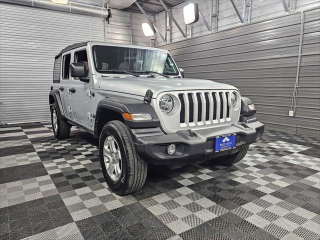 used 2022 Jeep Wrangler Unlimited car, priced at $30,595