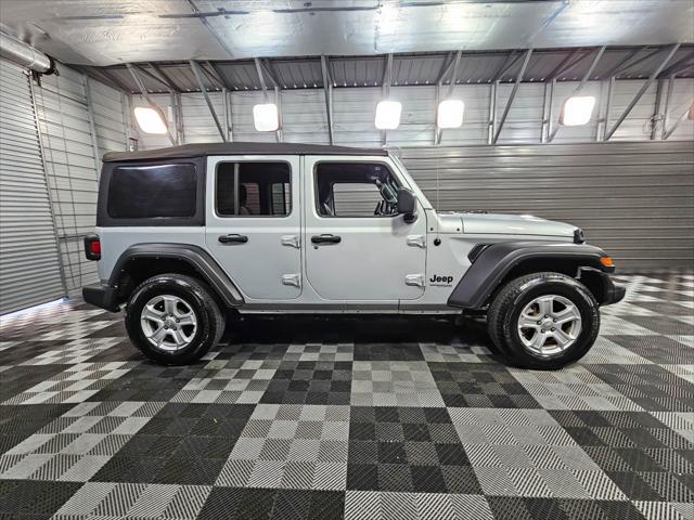 used 2022 Jeep Wrangler Unlimited car, priced at $30,595