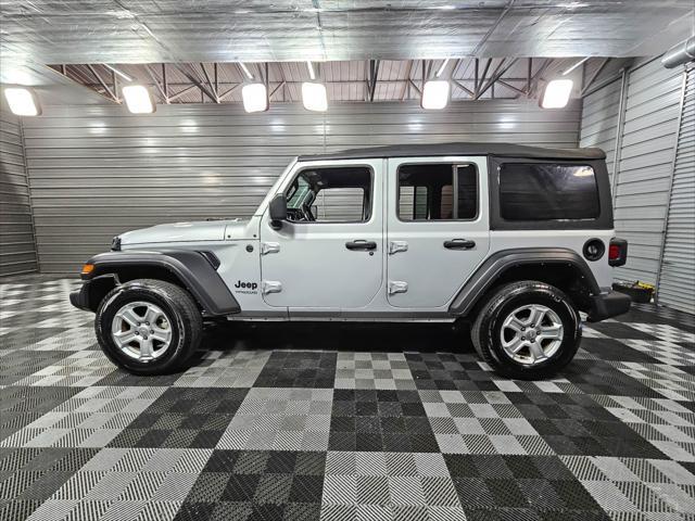 used 2022 Jeep Wrangler Unlimited car, priced at $30,595