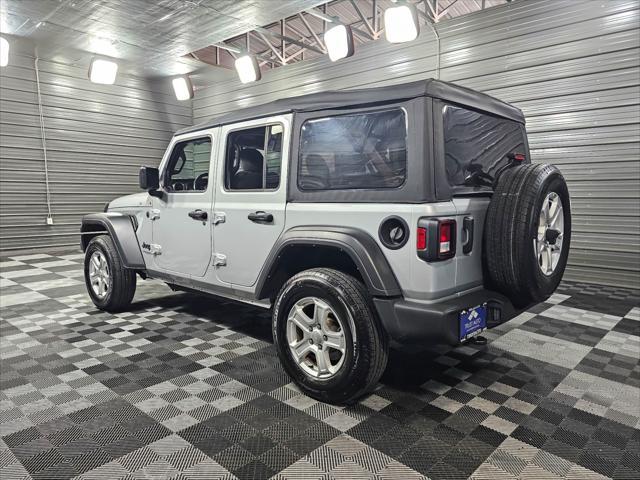 used 2022 Jeep Wrangler Unlimited car, priced at $30,595