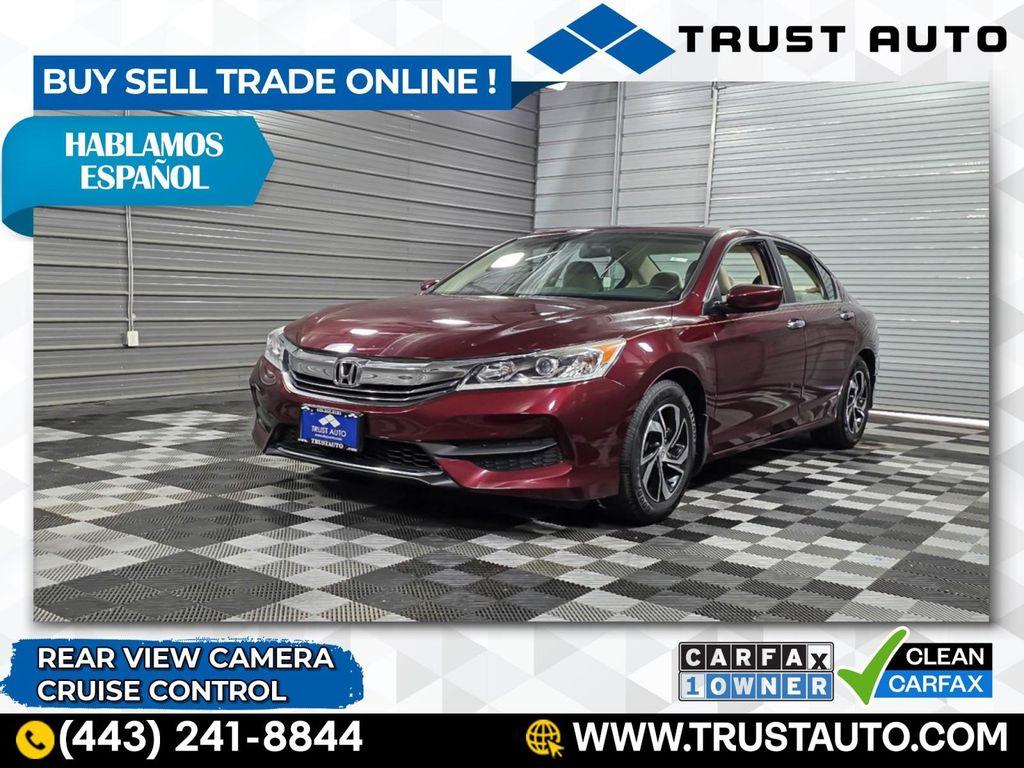 used 2017 Honda Accord car, priced at $17,295