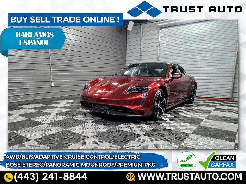 used 2021 Porsche Taycan car, priced at $56,495