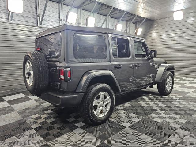 used 2022 Jeep Wrangler Unlimited car, priced at $30,595