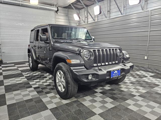 used 2022 Jeep Wrangler Unlimited car, priced at $30,595