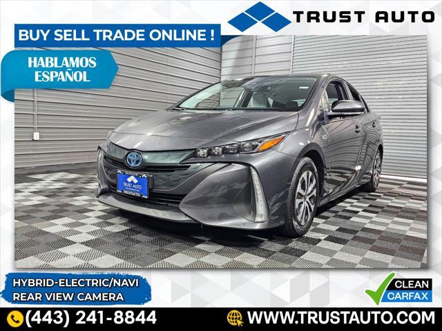 used 2021 Toyota Prius Prime car, priced at $24,595