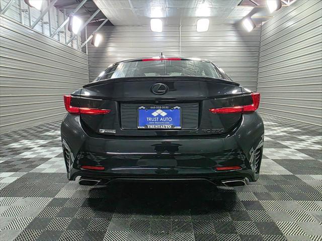 used 2018 Lexus RC 350 car, priced at $36,795