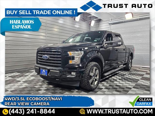 used 2017 Ford F-150 car, priced at $28,895