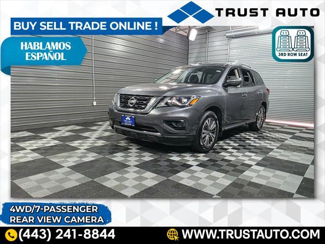 used 2019 Nissan Pathfinder car, priced at $18,995