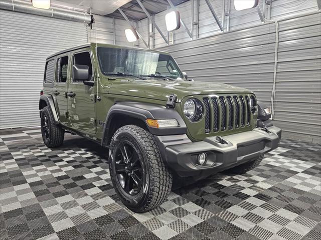 used 2021 Jeep Wrangler Unlimited car, priced at $27,295
