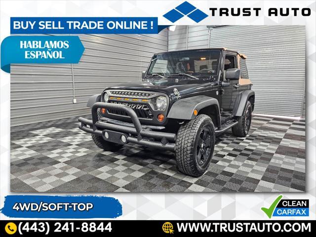 used 2010 Jeep Wrangler car, priced at $10,695