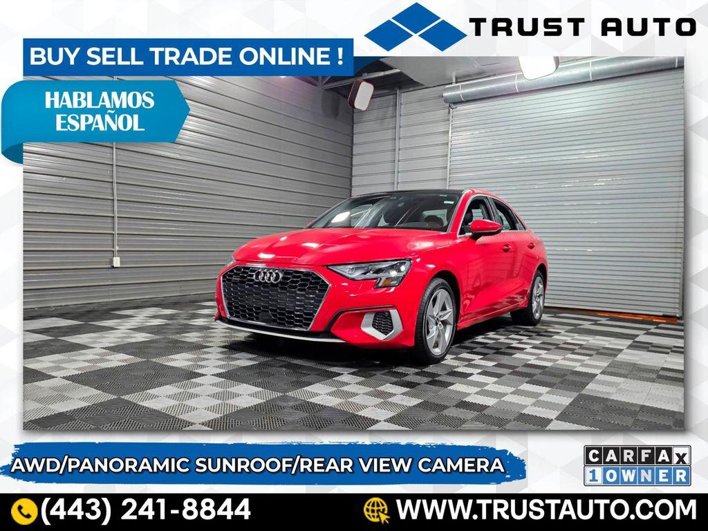 used 2022 Audi A3 car, priced at $25,195