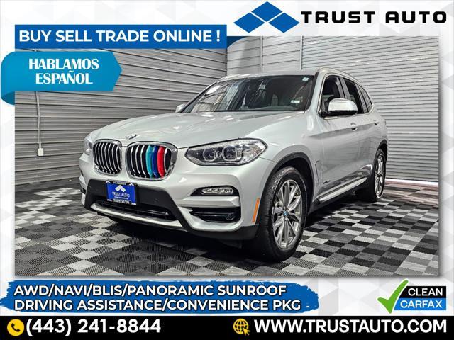 used 2018 BMW X3 car, priced at $20,995