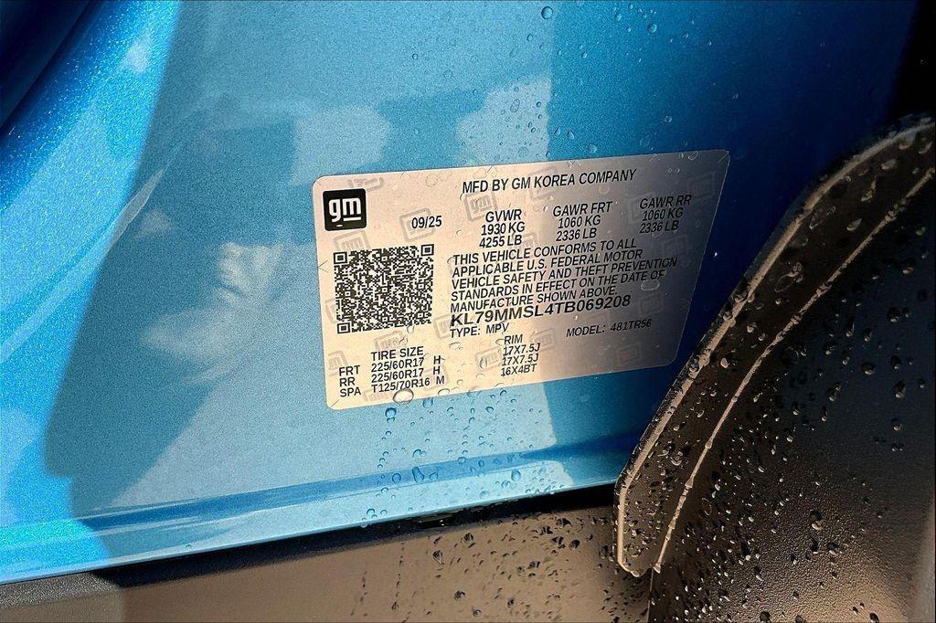 new 2026 Chevrolet TrailBlazer car, priced at $25,995