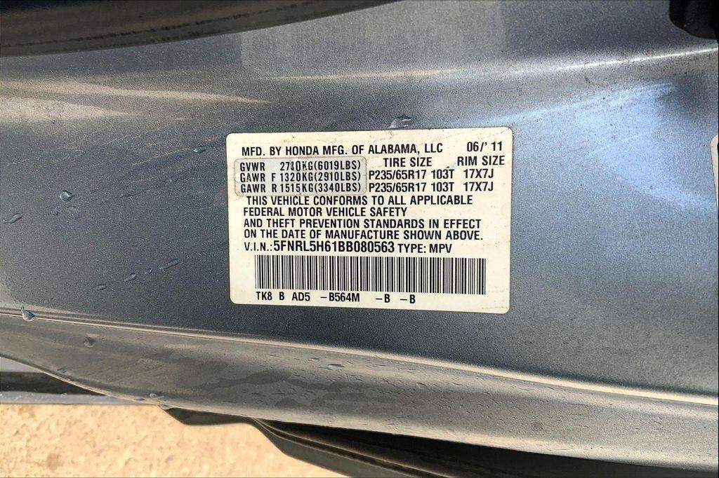 used 2011 Honda Odyssey car, priced at $8,009