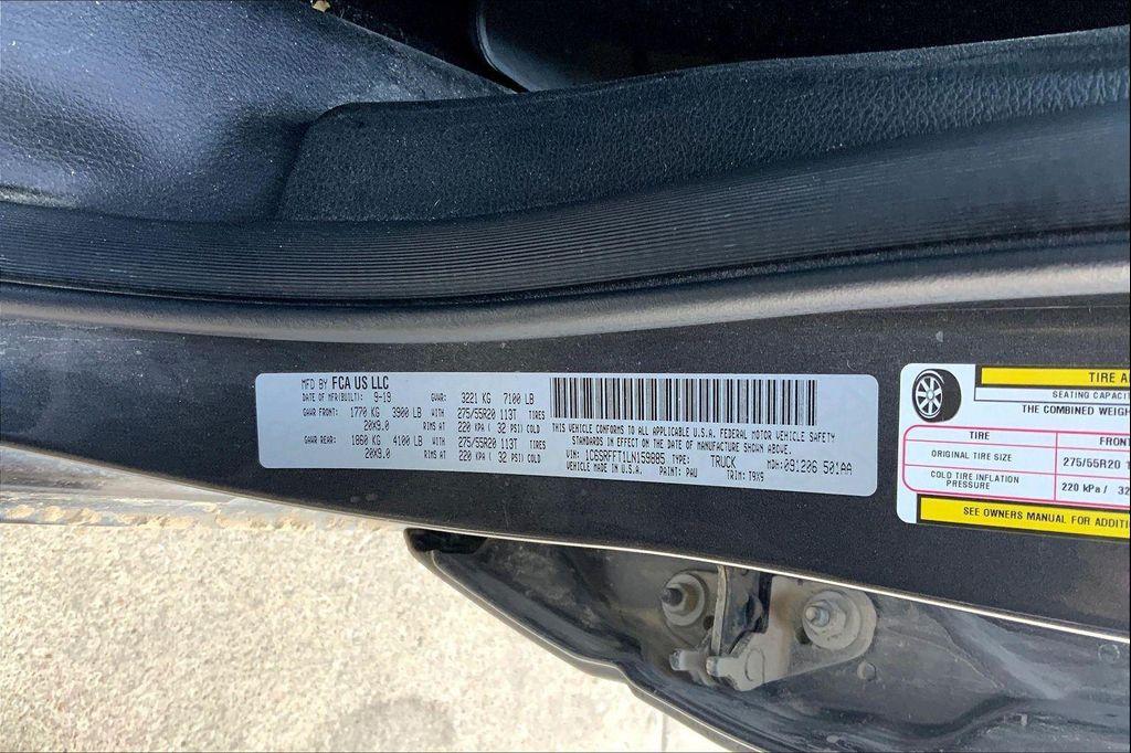 used 2020 Ram 1500 car, priced at $25,109