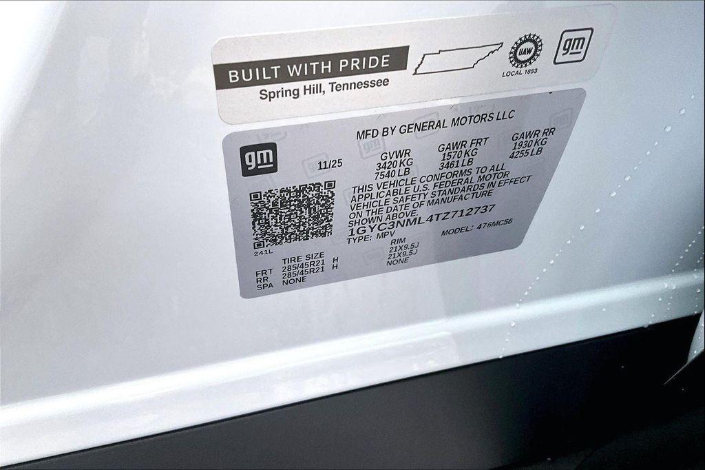 new 2026 Cadillac VISTIQ car, priced at $82,735