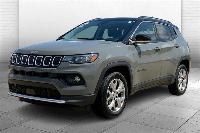 used 2022 Jeep Compass car, priced at $22,600