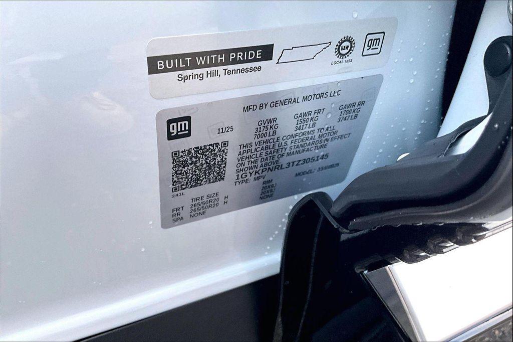 new 2026 Cadillac LYRIQ car, priced at $65,845